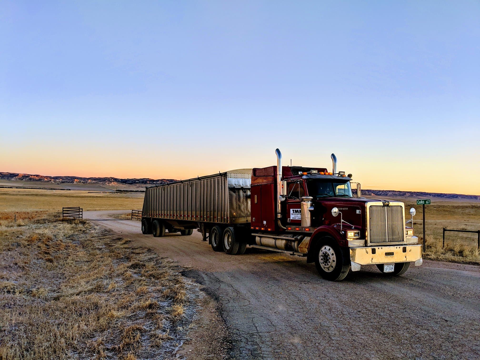 TMK Transport truck